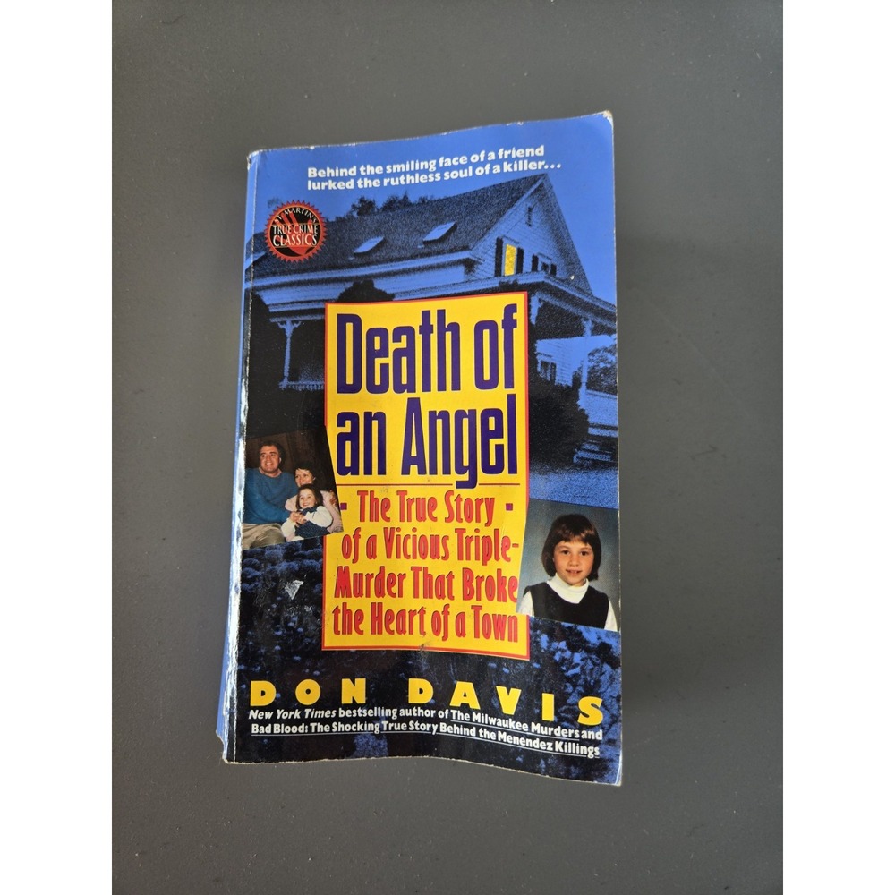 Death of an Angel Don Davis True Crime Paperback Brendel Triple Murder 1995